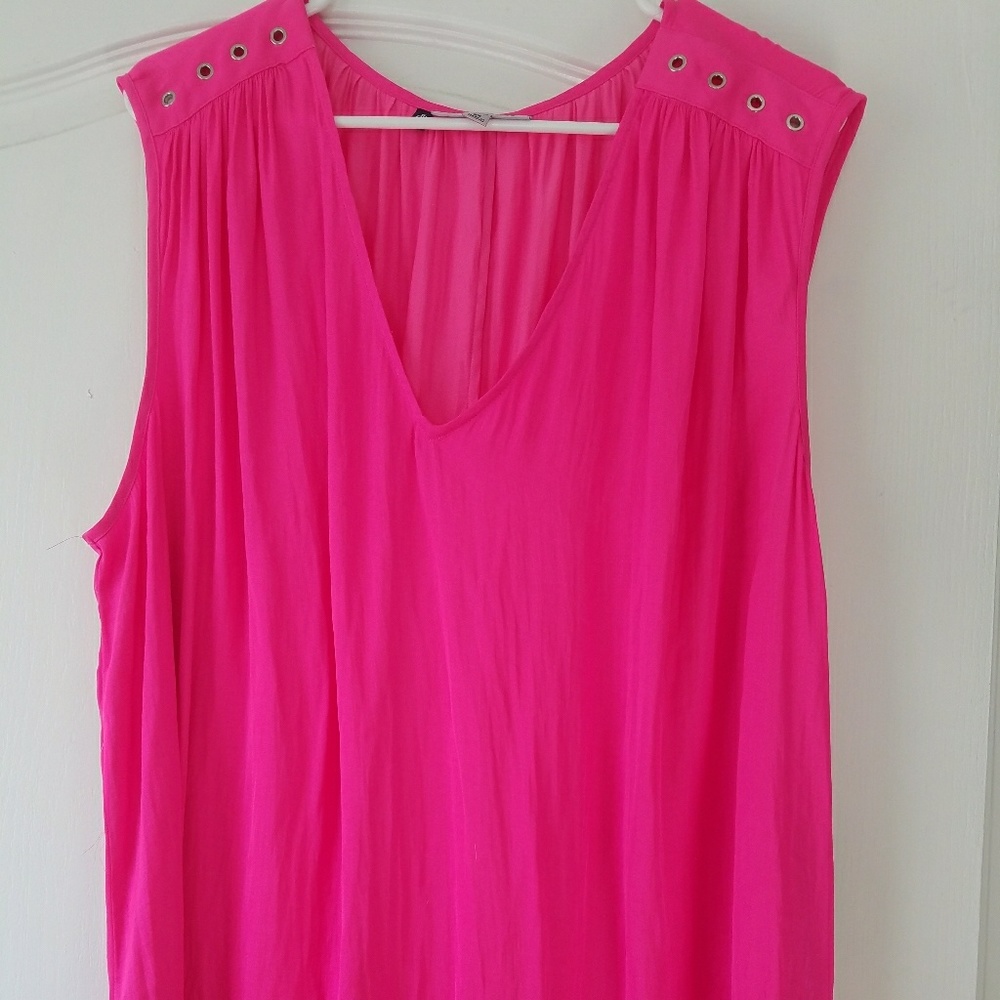 Plus size Hot Pink Jennifer Lopez Blouse